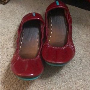 Ruby Red Tieks sz.10